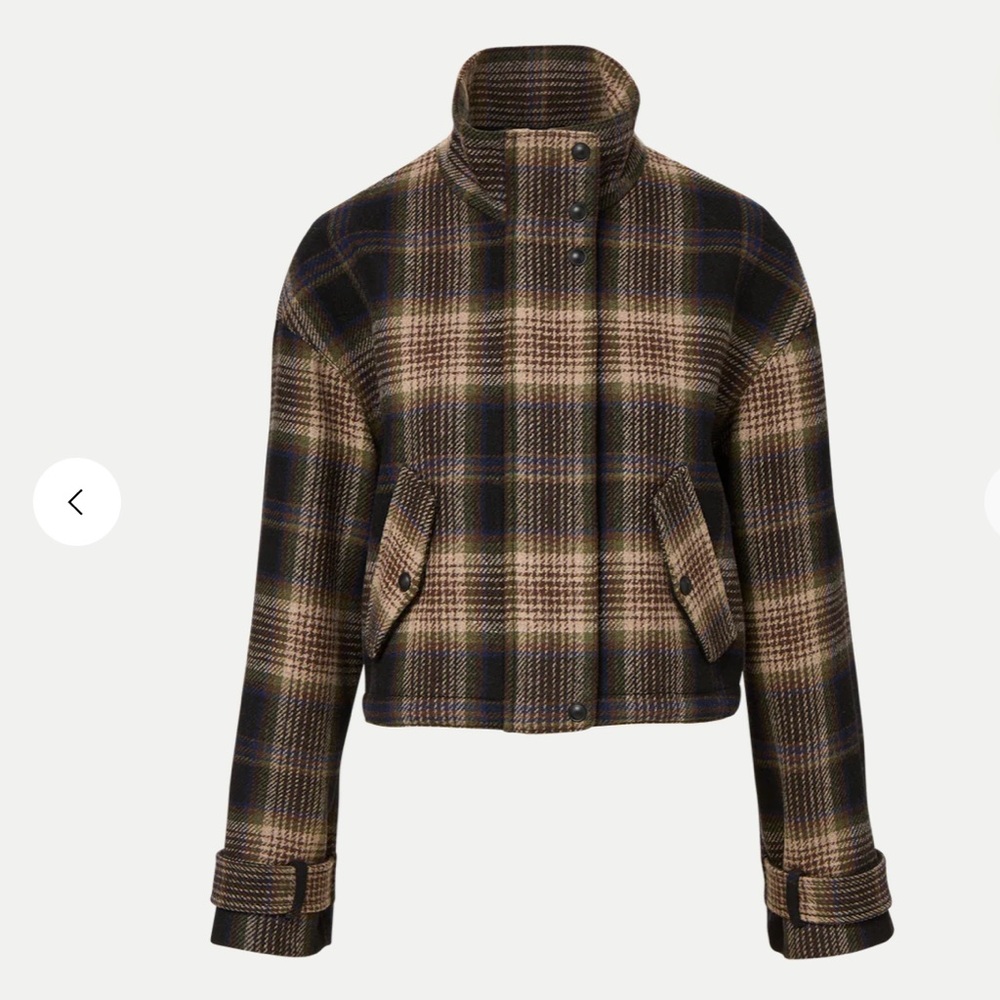 Veronica Beard Plaid Bateman Jacket - image 4